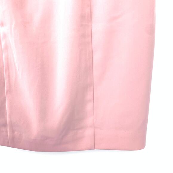 Y2K H&M Strapless Peplum Mini Dress Womens Size 8 Light Pink Back Zip NEW - Picture 4 of 7